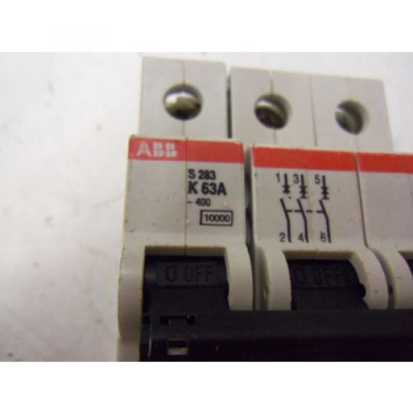 ABB S 283 K 63A *USED* #2 image