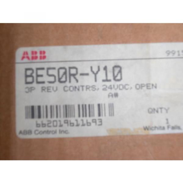 ABB BE50R-Y10 3P REV CONTACTOR 24VDC *NEW IN BOX* #1 image