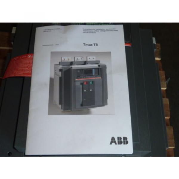 NEW ABB 2000 AMP SACE TMAX CIRCUIT BREAKER T8V 2000, TRIP SACET8V2000 T8 #8 image