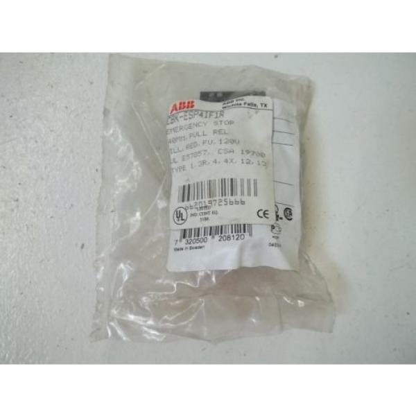ABB CBK-ESP4IF1R EMERGENCY STOP *NEW IN A BAG* #1 image