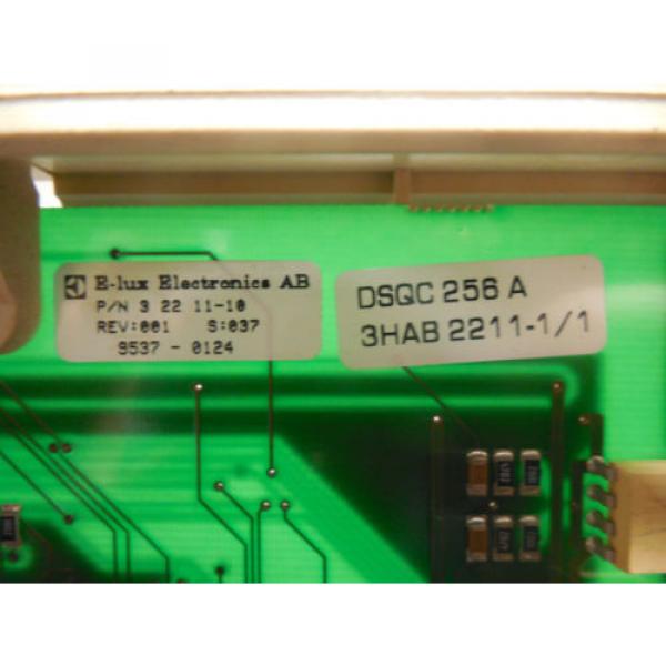 USED ABB DSQC 256A Sensor Module Board 3HAB 2211-1/1 with damaged faceplate #4 image