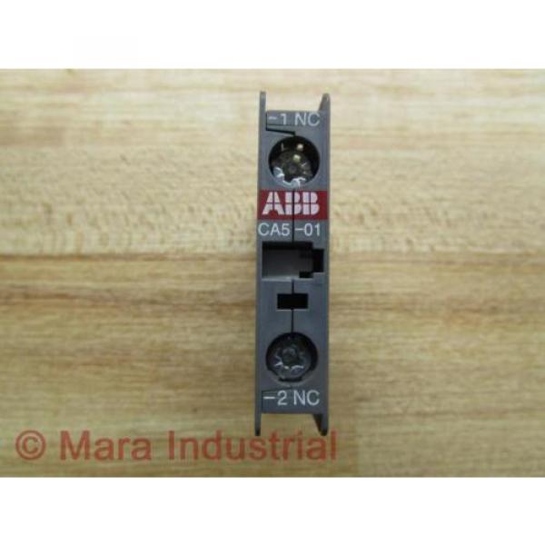ABB CA5-01 Auxiliary Contact Block - New No Box #1 image