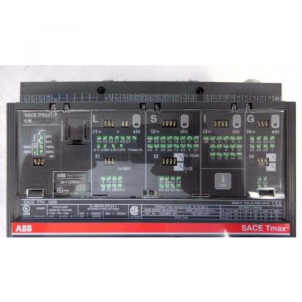 NEW BOXED ABB Sace T7H1200EW 1200 Amp 3 Pole PR331/P-LSIG 1SDA064894R1 FREE SHIP #5 image