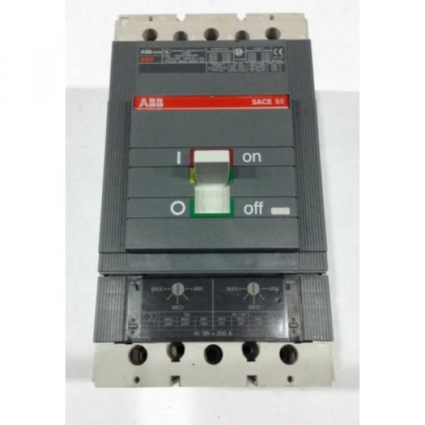 ABB SAC S5 Type S5N Circuit Breaker 3 Pole 300 Amp 600V #1 image