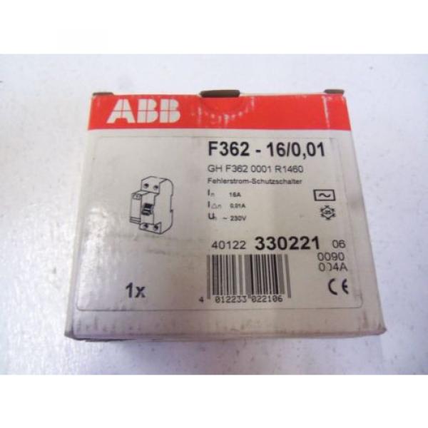 ABB F362-16/0,01 *NEW IN BOX* #1 image