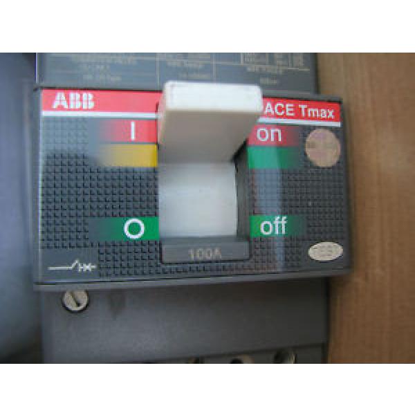 ABB SACE TMAX  R100 Amp. Breaker  NIB #1 image