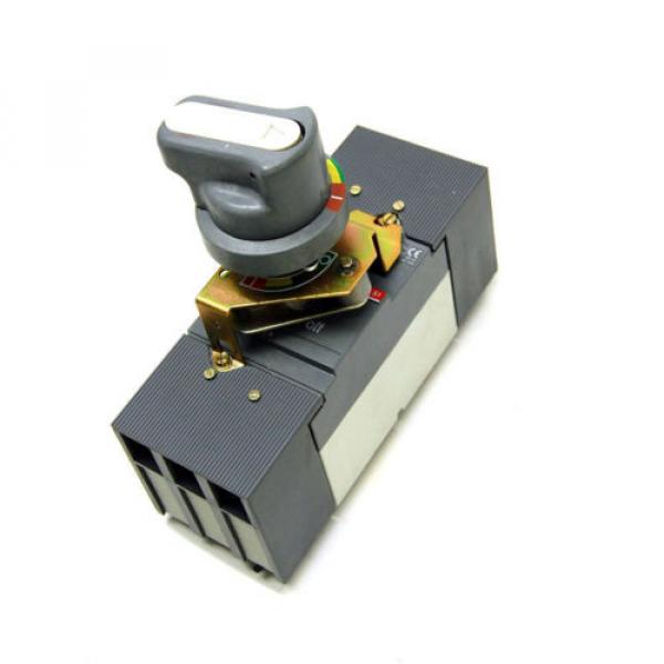 ABB Electric S1N 3-Pole 15A Circuit Breaker 277/480VAC w/ Door Operator Switch #1 image