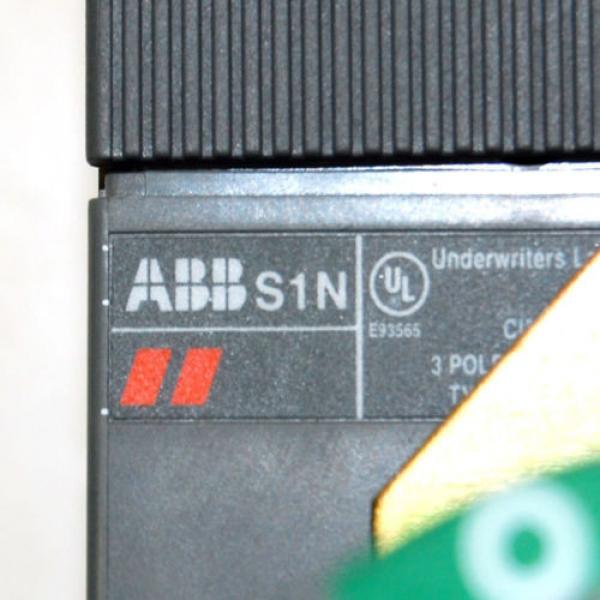 ABB Electric S1N 3-Pole 15A Circuit Breaker 277/480VAC w/ Door Operator Switch #2 image