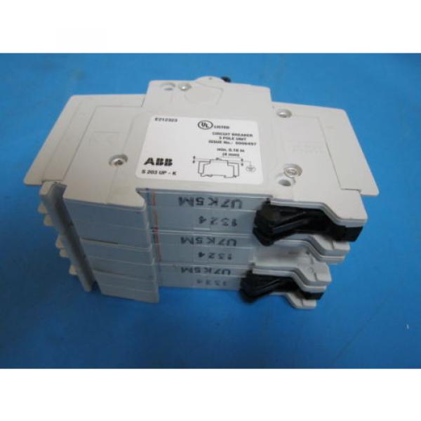 ABB S203 UP K 5 A 480Y/277V 3 Pole Circuit Breaker #3 image