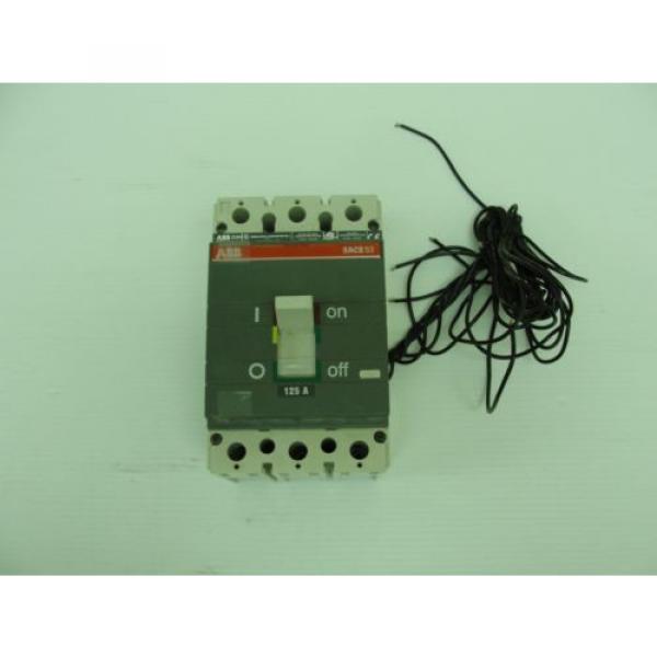 ABB Circuit Breaker, S3H125TCCAS4, Used #1 image