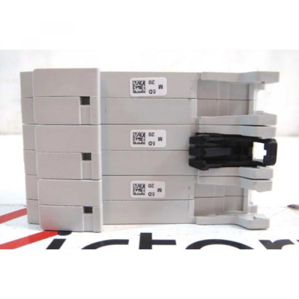 Used ABB Circuit Breaker, 20A, 3 Pole, 480V, P/N: S203-D20 #7 image