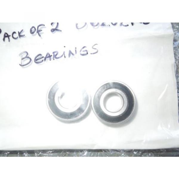 PACK OF 2 UNITS SS 6202 RS, S6202RS Stainless Steel Bearing #3 image