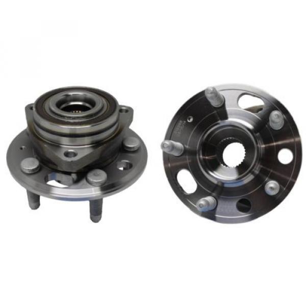 Pair (2) New FRONT Wheel Hub and Bearing Assembly Chevy Equinox GMC Terrain ABS #4 image