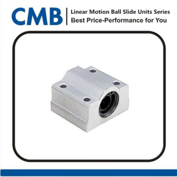 SC10UU SCS10UU Linear Motion Ball Bearing Slide Unites 10mm Block Brand New #1 image