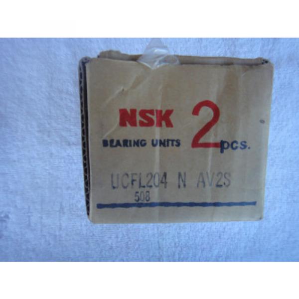 NIB  NSK Bearing Units 2pcs       UCFL204          UCFL204 N AV2S #1 image