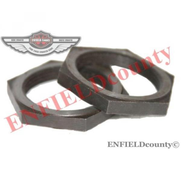FRONT WHEEL BEARING NUT /CHECK NUT 2 UNITS JEEP WILLYS MB CJ 2A CJ 3A GPW @CAD #2 image