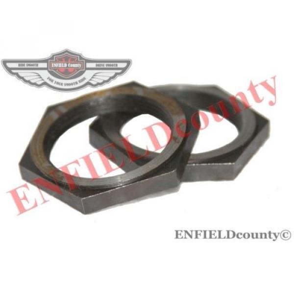 FRONT WHEEL BEARING NUT /CHECK NUT 2 UNITS JEEP WILLYS MB CJ 2A CJ 3A GPW @CAD #3 image