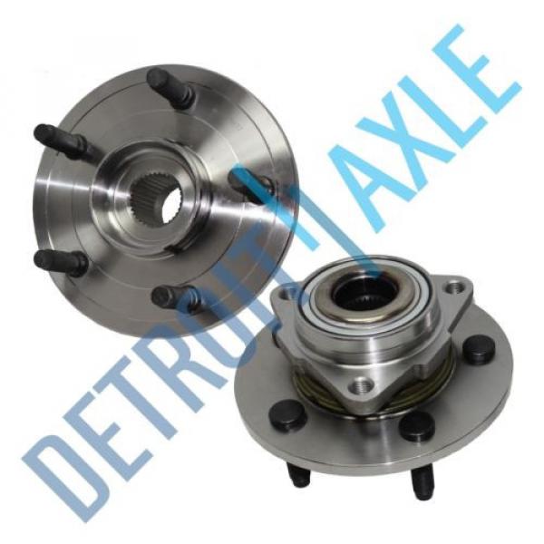 Both (2) Brand New Front Wheel Hub and Bearing Assembly NO ABS Dodge Trucks #1 image