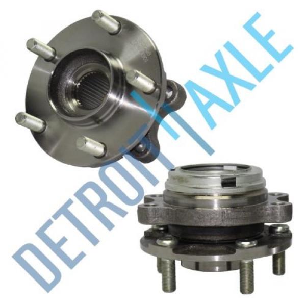 Pair (2) NEW Front Driver &amp; Passenger Wheel Hub and Bearing Ass&#039;y fits Nissan #1 image