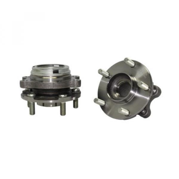 Pair (2) NEW Front Driver &amp; Passenger Wheel Hub and Bearing Ass&#039;y fits Nissan #4 image