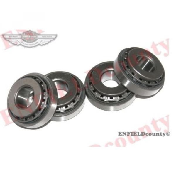 NEW SET OF 4 UNITS INNER PINION BEARING TAPERED CONE JEEP WILLYS REAR AXLE @AUS #3 image