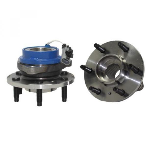 Set of 2 NEW Front Driver and Passenger Wheel Hub and Bearing Assembly w/ ABS #2 image