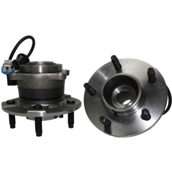 Set (2) New REAR Complete Wheel Hub and Bearing Assembly for Equinox Torrent ABS #4 image