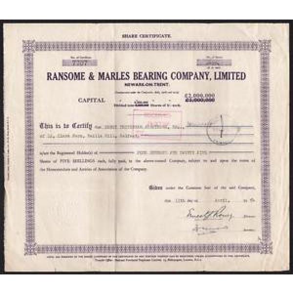 Newark-on-Trent, United Kingdom: Ransome &amp; Marles Bearing Company #1 image