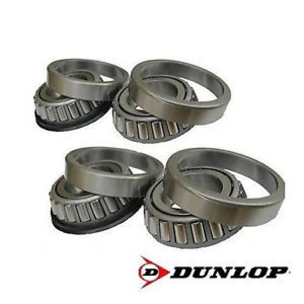 Dunlop 1&#034; One Inch Trailer Suspension Units Stub Axle Hub Tapered Wheel Bearing #1 image