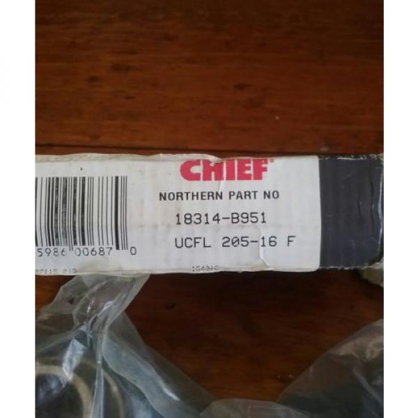 Chief UCFL205-16 F flange units  (set of 2) #2 image