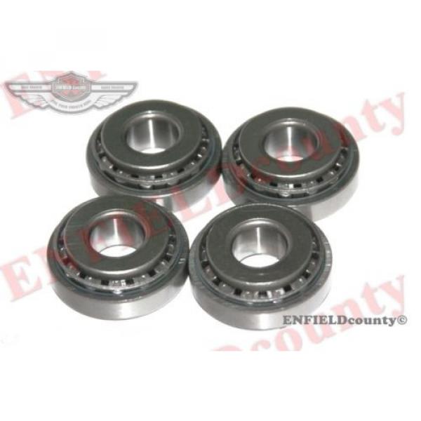 SET OF 4 UNITS INNER PINION BEARING TAPERED CONE JEEP WILLYS REAR AXLE @UK #2 image