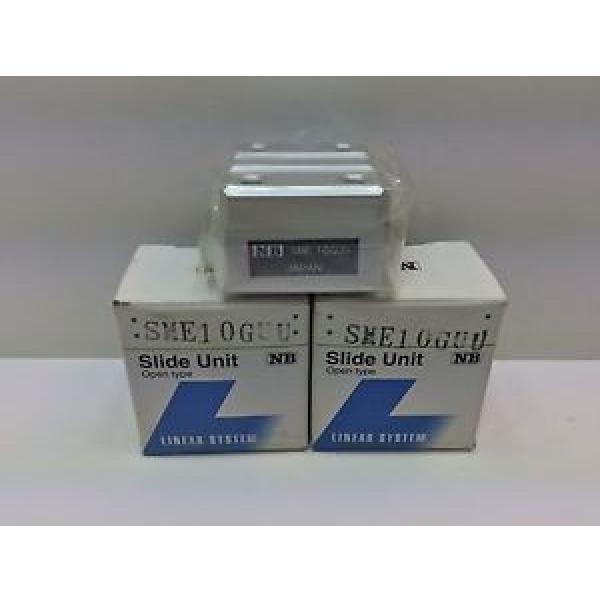 (2) NEW! NIPPON LINEAR SYSTEM OPEN TYPE SLIDE UNITS SME10GUU #1 image