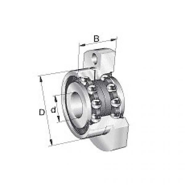 ZKLFA1050-2Z INA Angular contact ball bearing units ZKLFA..-2Z, double direction #1 image