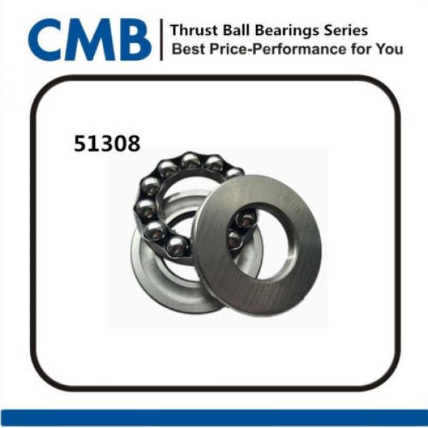 51308 Thrust Ball Bearing Bearing 40x78x26mm #1 image