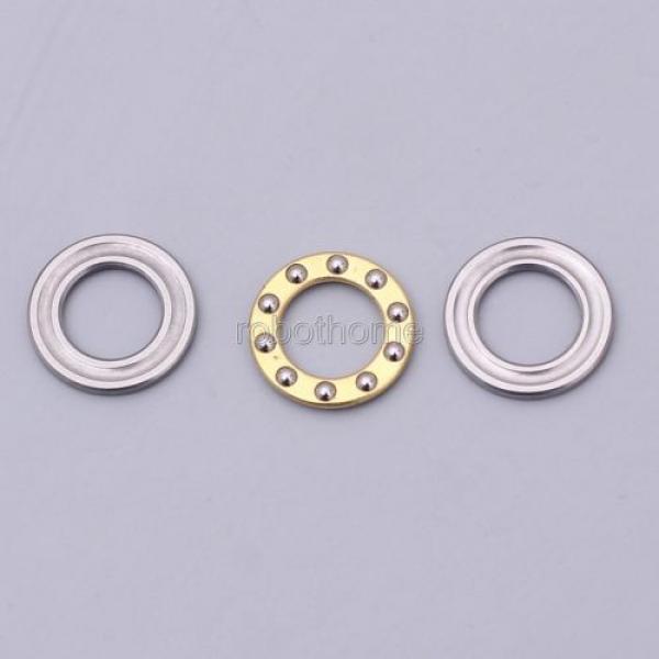 5PCS F10-17M Miniature Bearings ball 10*17*5mm Mini Axial Ball Thrust Bearing #4 image