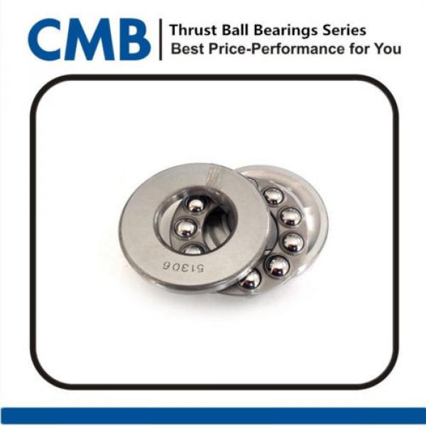 51306 Thrust Ball Bearing Bearing 3-Parts 30x60x21mm #1 image