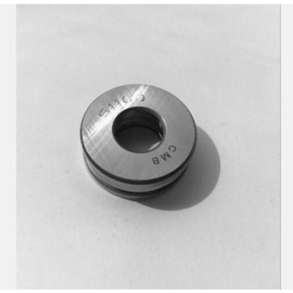 2PCS 51100 Axial Ball Thrust Ball Bearing Bearings 3-Parts 10mm x 24mm x 9mm #4 image