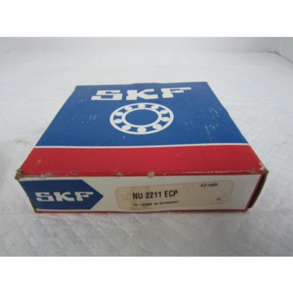 SKF CYLINDRICAL ROLLER BEARING NU 2211 ECP #5 image