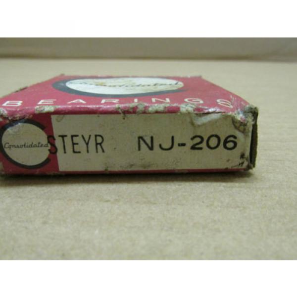 NIB Consolidated STEYR NJ-206 Cylindrical Roller Bearing w/ Insert NJ206 NEW #3 image