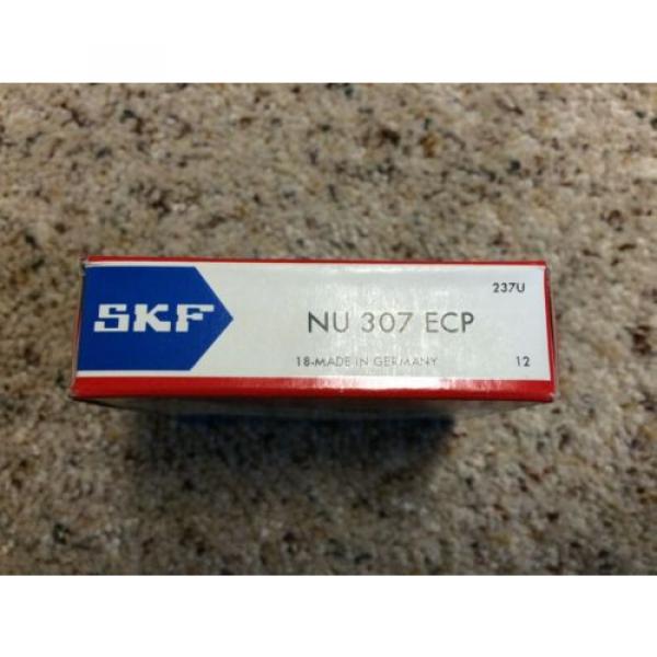 SKF NU 307 ECP Cylindrical Roller Bearing #1 image