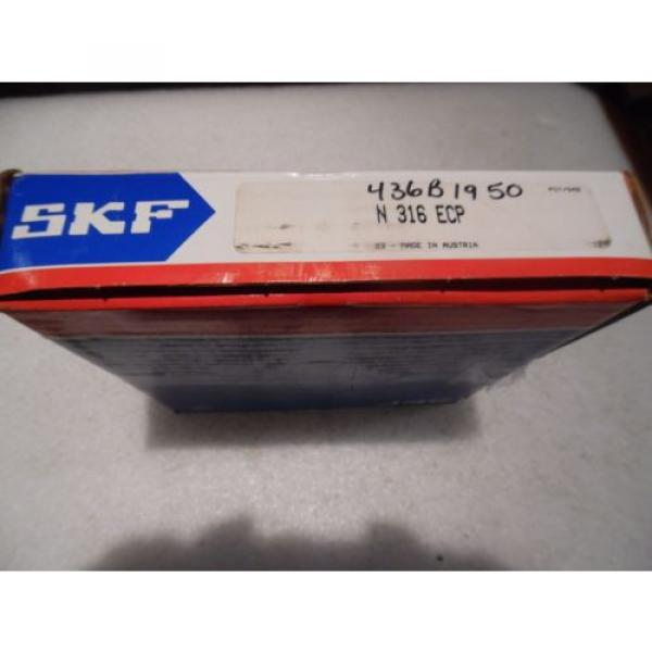 SKF N 316 ECP Cylindrical Roller  Bearing N316ECP ID 80mm OD 170mm Width 39 NIB #1 image