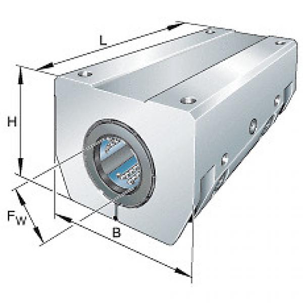 KTSG20-PP-AS INA Linear ball bearing and housing units (light range) KTSG..PP AS #1 image