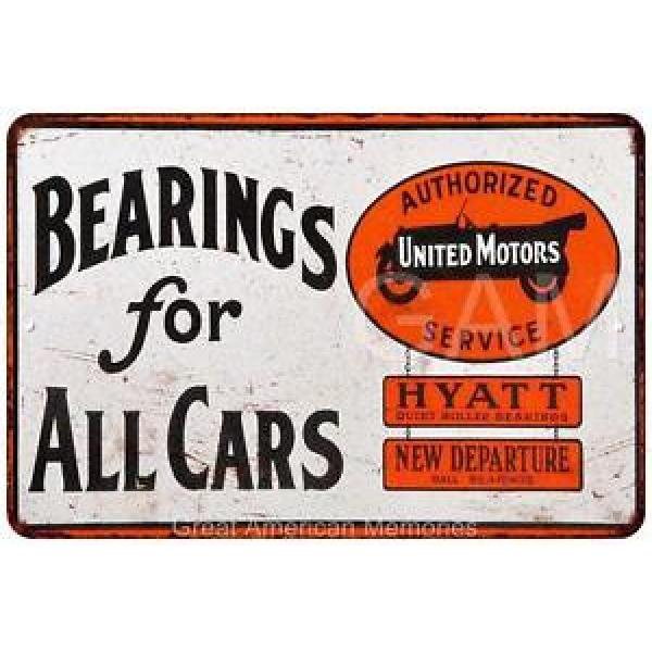 United Motors Bearings Auth Service Vintage Look Reproduction 8x12 Sign 8121288 #1 image