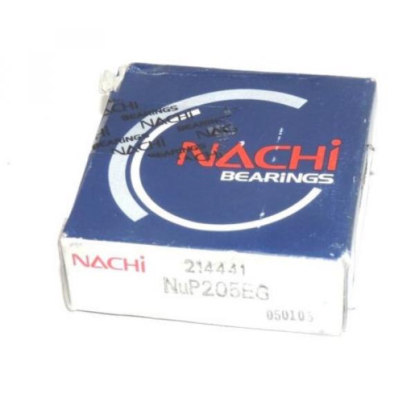 FACTORY SEALED NACHI NUP205EG CYLINDRICAL ROLLER BEARING 214441, NUP205E R/RF77 #1 image