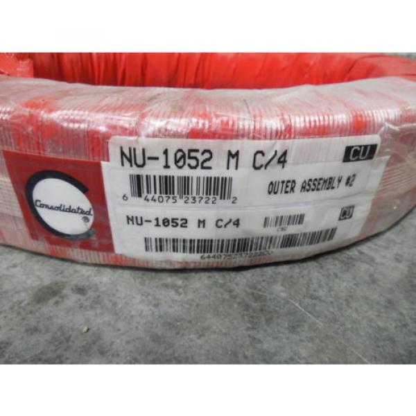 NEW Consolidated NU-1052 M C/4 Cylindrical Roller Bearing Set Inner &amp; Outer Ring #2 image