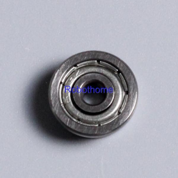 flange bush F623ZZ 3x10x4mm Miniature deep groove ball bearing 3*10*4mm With rib #3 image