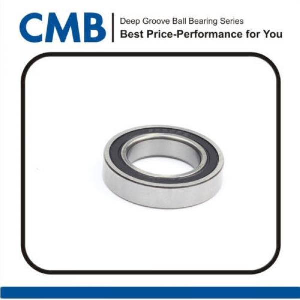 1pc 6907-2RS 6907 2rs Deep Groove Rubber Sealed Ball Bearing 35 x 55 x 10mm New #1 image