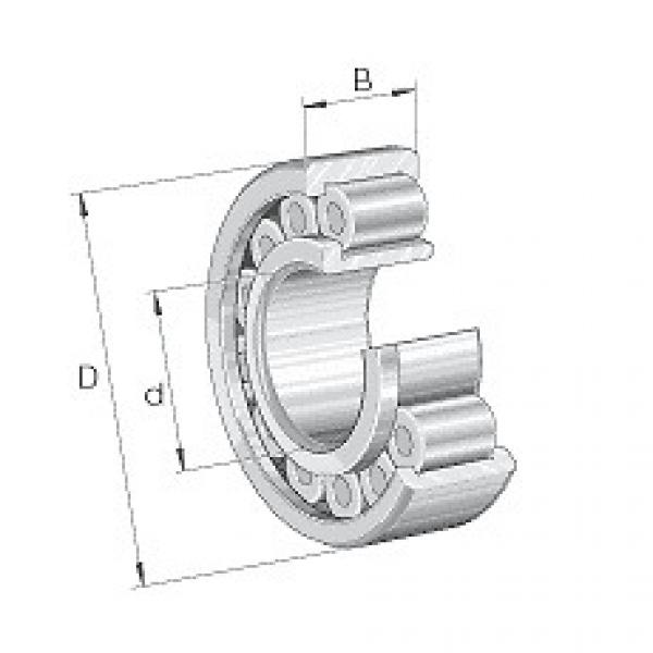 SL192318-TB-XL INA Cylindrical roller bearings SL1923, semi-locating bearing, fu #1 image