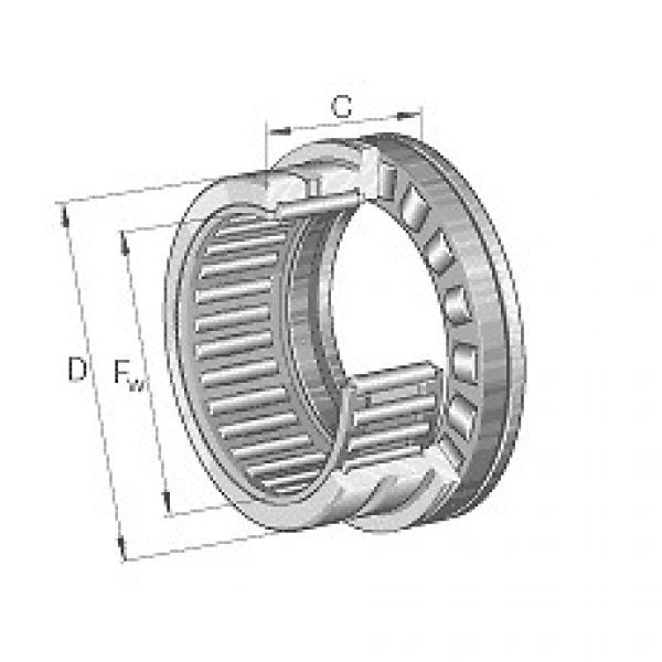 NKXR40-XL INA Needle roller/axial cylindrical roller bearings NKXR, axial compon #1 image
