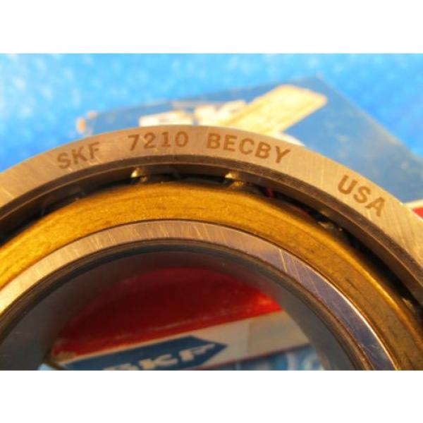 SKF 7210BECBY, Light 7200 Series Angular Contact Ball Bearing, (Replaces BEAGY) #2 image